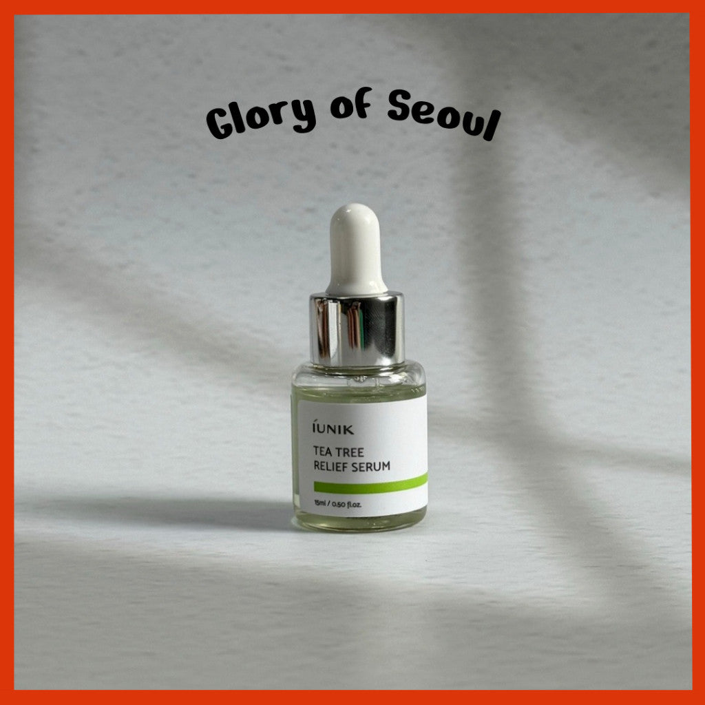 [MINI] IUNIK Tea Tree 67% Relief Vegan Facial Serum 15ml