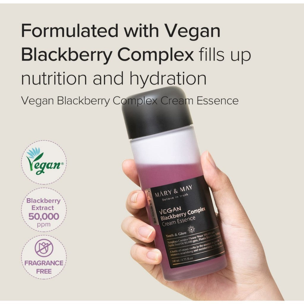 [MINI] MARY&MAY Vegan Blackberry Complex Cream Essence 30ml