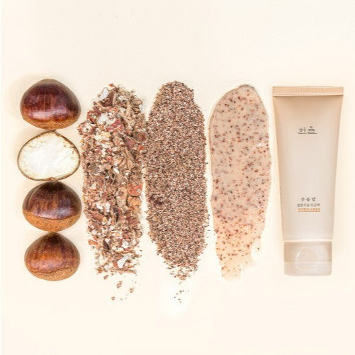 HANYUL Soft Chestnut Flawless Sebum Pore Clay Mask 100mL/Soft Chestnut Clean Exfoliating Pore Clay Mask 100mL