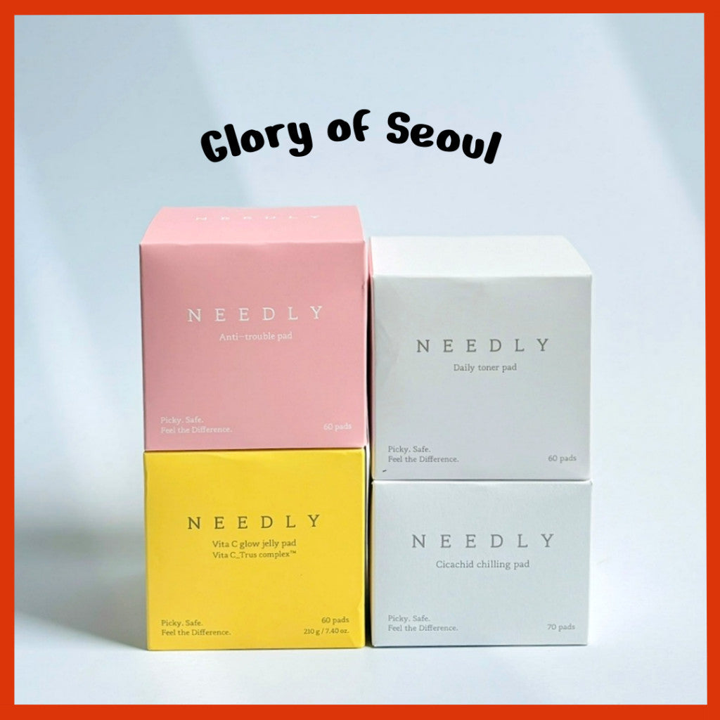 NEEDLY Toner Pad (Daily, Anti-Trouble, Vita-C Grow, Cicachid Chilling) 4Type