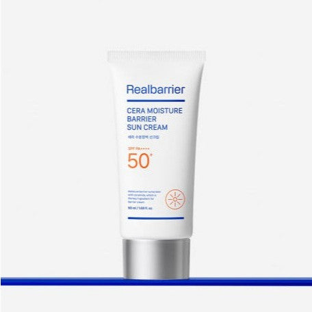 REAL BARRIER Sun Cream SPF50+ PA++++ 50mL 4options (Cera Moisture Barrier, Cica green ton-up, Aqua soothing, Peach Fit tone-up)