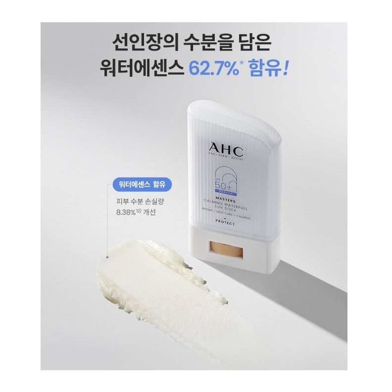 AHC Masters Calming Waterfull Sun Stick SPF50+ PA++++ 22g