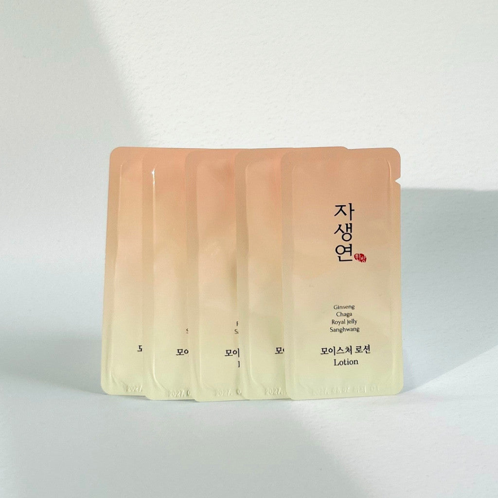 [Sample] JaSaengYeon Nourishing Skin/Lotion 5 pieces