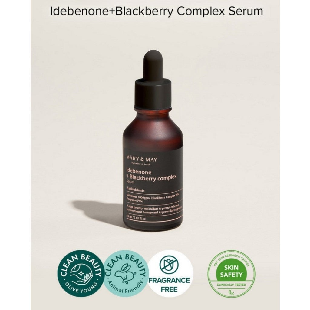 [MINI] MARY&MAY Idebenone Blackberry Complex Serum 10ml