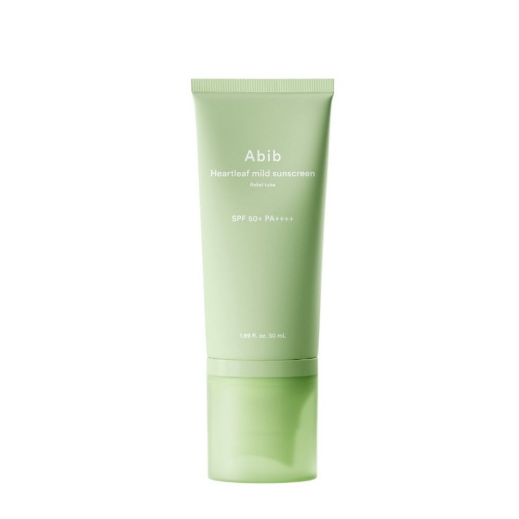Abib Sunscreen SPF50+ PA++++ 50ml (3 Types) | Heartleaf Mild Relief / Sedum Hyaluron Watery / Glutathiosome CC Toning