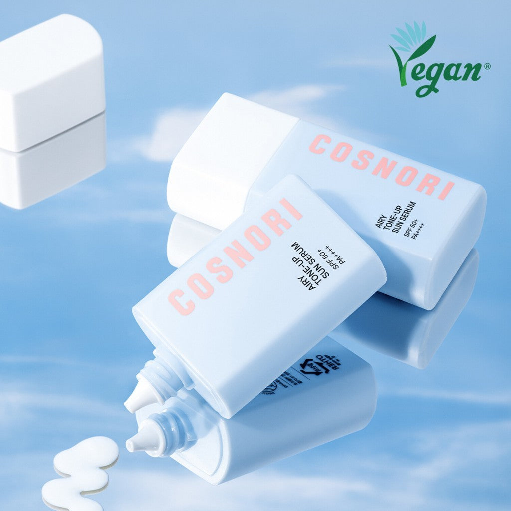 COSNORI Airy Sunscreen Sun serum / Tone-up Sun Serum 50ml (2 Opciones)
