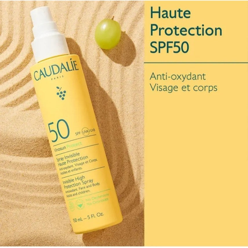 [Caudalie] Vinosun Protect Invisible High Protection Spray SPF50, 150mL
