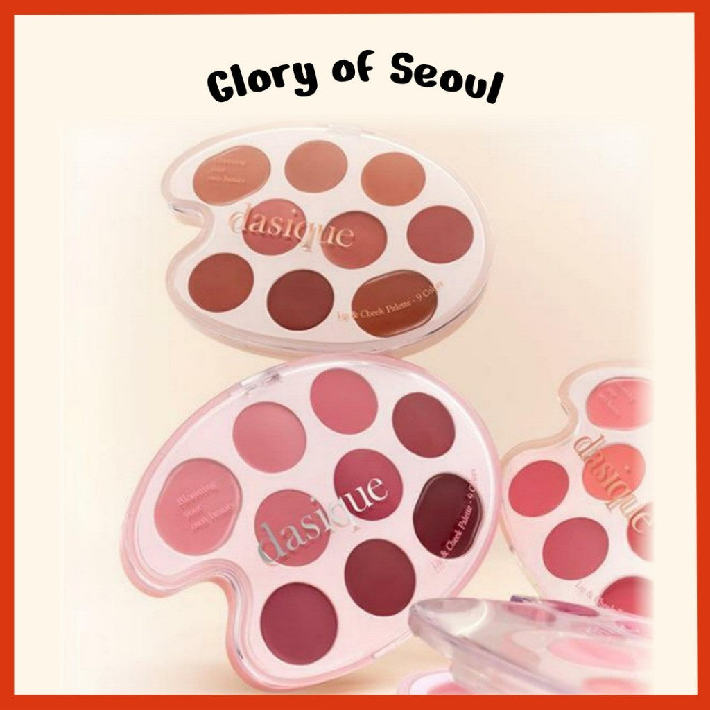 [NEW] DASIQUE Mood Painting Lip & Cheek Palette 6g (4 Type)
