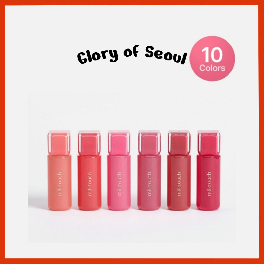 MILKTOUCH Jelly Lip Glow Tint 10 colors