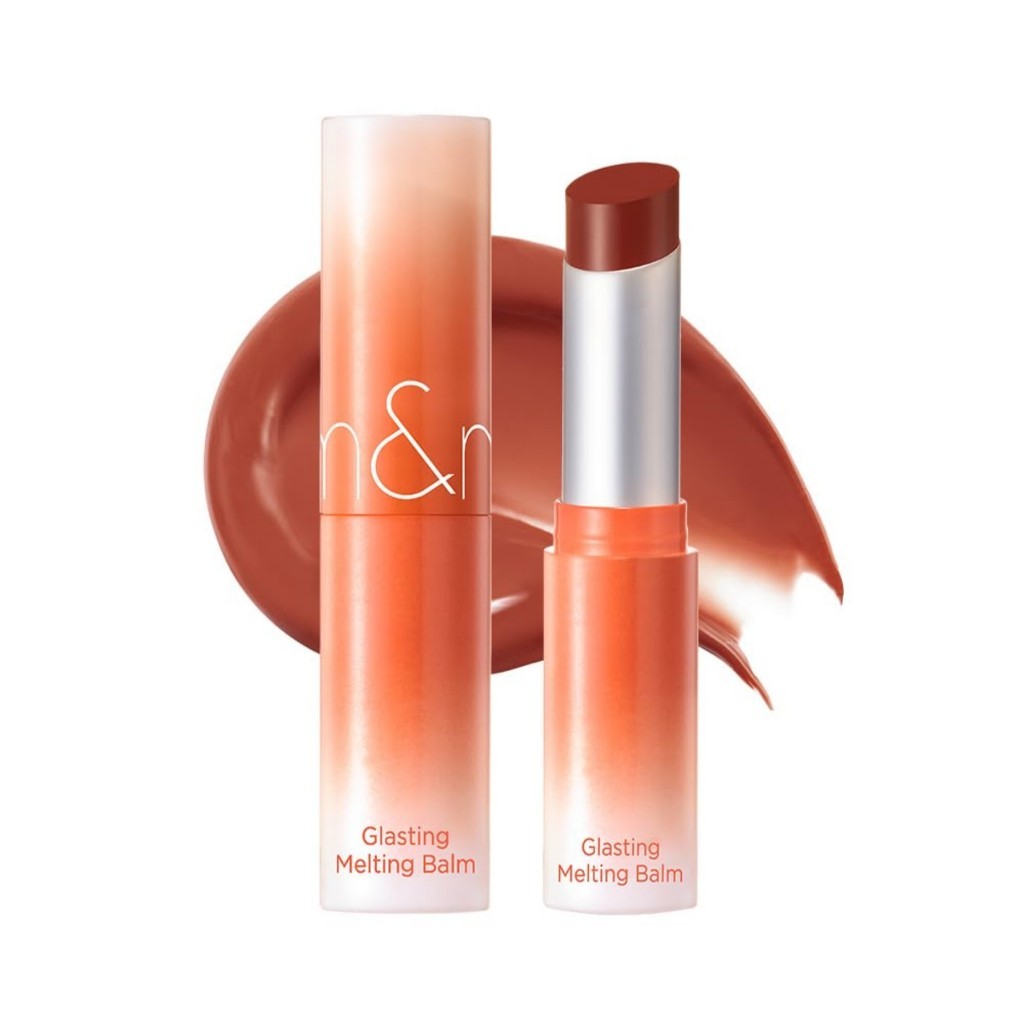 rom&nd Glasting Melting Balm 3.5g, Glossy, Plumping Lips, Moisture, Translucent, Water Bomb, High Pigmented, Vegan