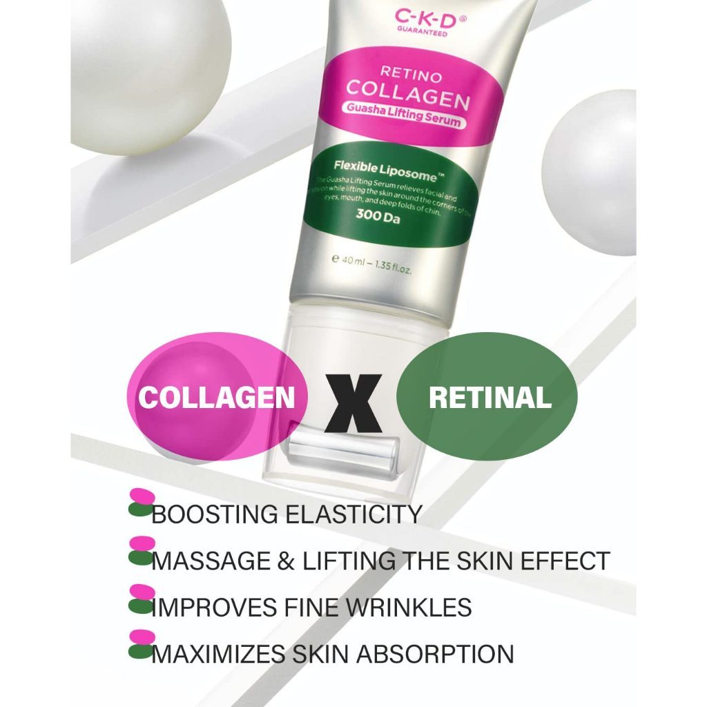 CKD Retino Collagen Guasha Lifting Serum Original Product / Refill 40ml