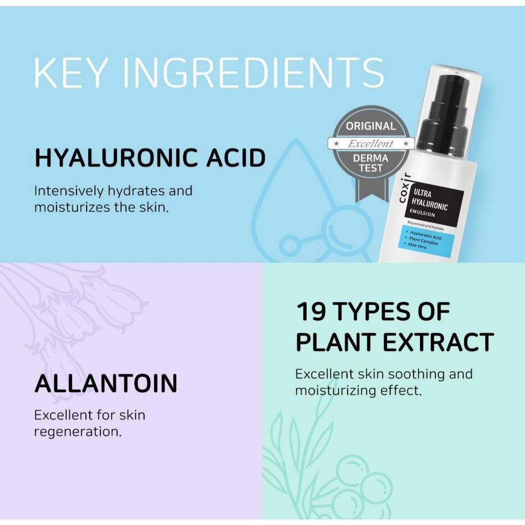 [COXIR] ULTRA HYALURONIC EMULSION,100mL
