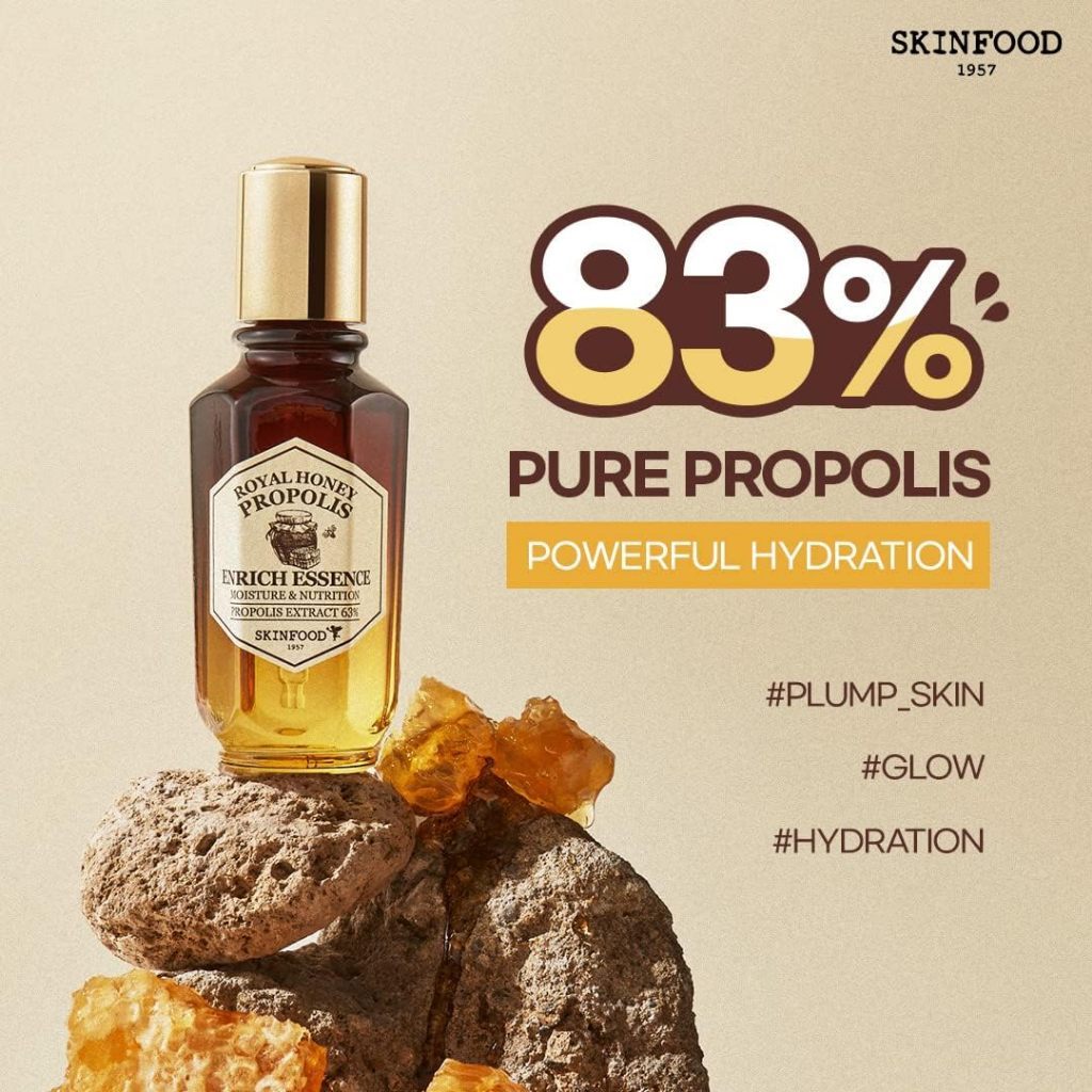 SKINFOOD Royal Honey Propolis Enrich Essence 50ml Product/Refill [NO BOX]