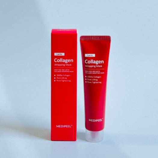 MEDIPEEL Wrapping Mask 70ml (3 Types) │ Mool Tox / Red Lacto Collagen / Cica-Nol