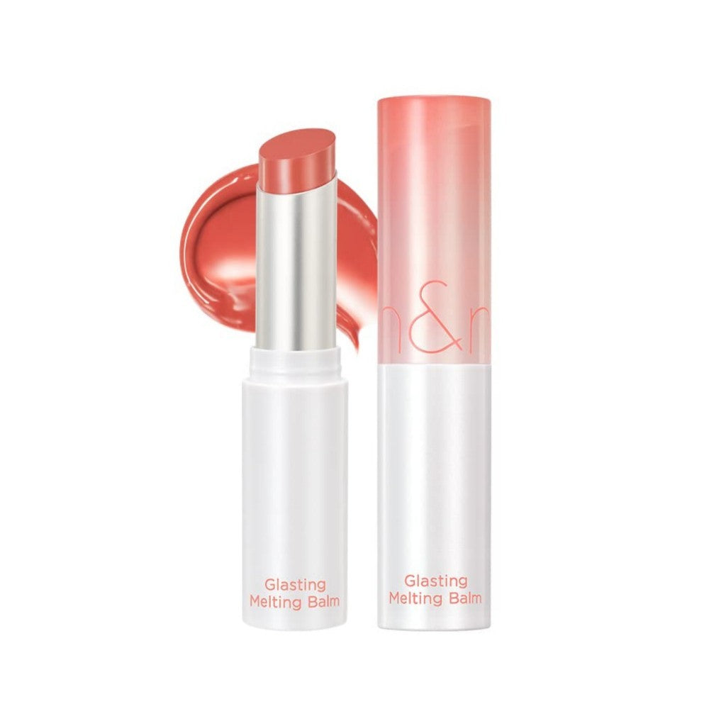 rom&nd Glasting Melting Balm 3.5g, Glossy, Plumping Lips, Moisture, Translucent, Water Bomb, High Pigmented, Vegan