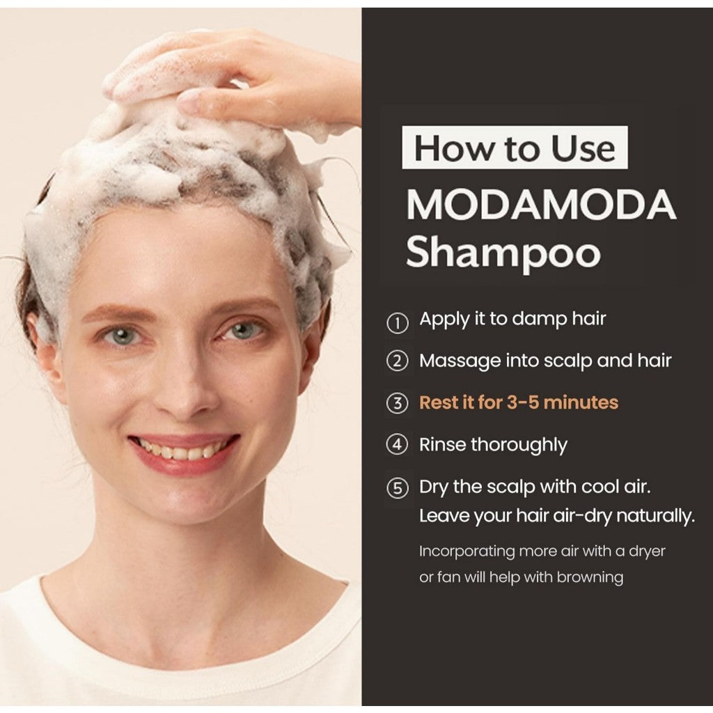 [ModaModa] Zero Gray Black Hair Shampoo (100g/300g) | Natural Darkening Color Shampoo Hair Dye for Hair & Scalp