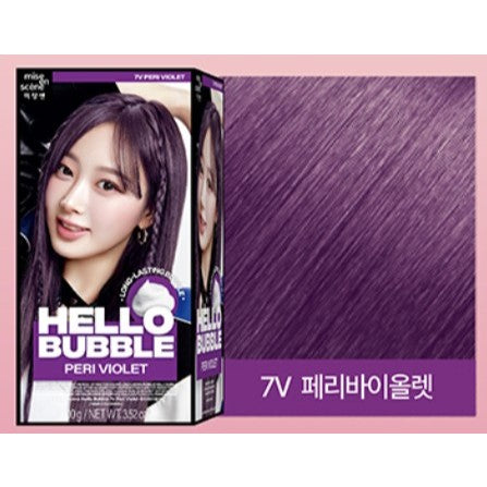 [Renovado] Tinte para cabello Mise en Scene New Hello Bubble