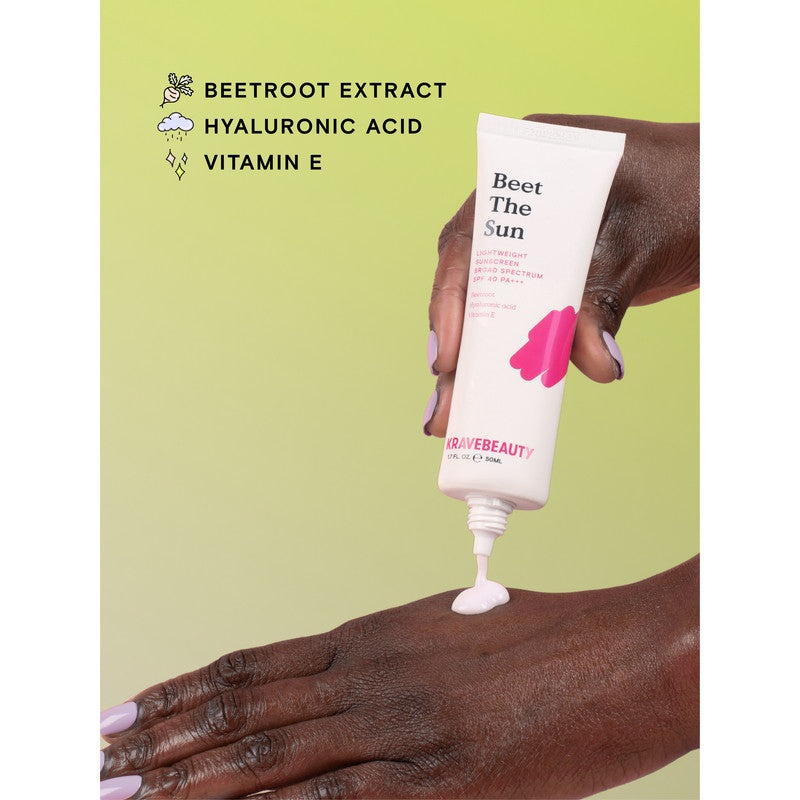 KRAVE BEAUTY Beet The Sun SPF 40 PA+++ 50ml