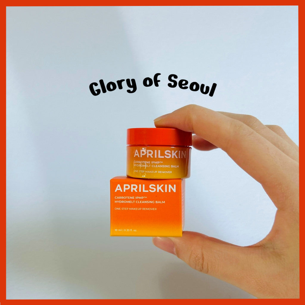 [MINI] APRILSKIN Carrotene IPMP™ Hydromelt Double Cleansing Makeup Remover Oil Balm Miniature 10ml