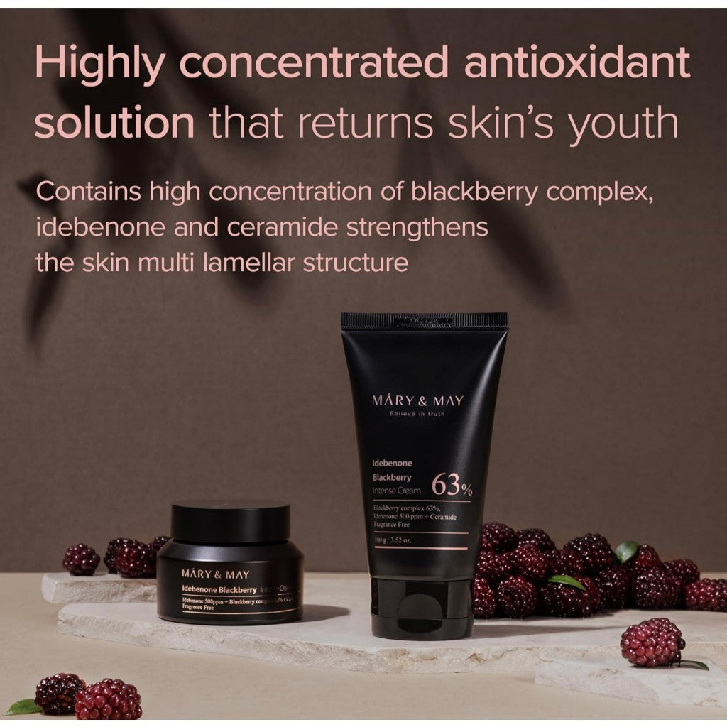 [MINI] MARY&MAY Idebenone Blackberry Complex Intense Cream 12g