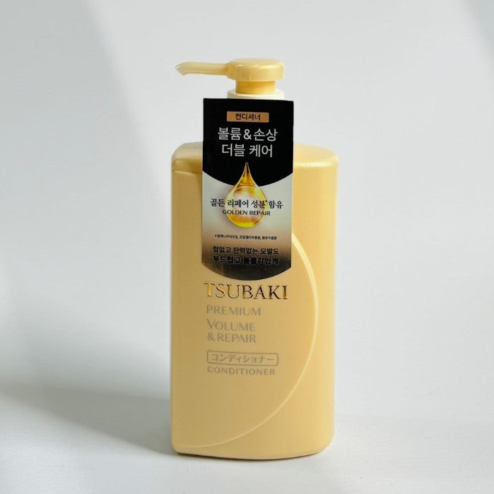 [RENEWED]TSUBAKI PRIMIUM VOLUME & REPAIR SHAMPOO/ CONDITIONER 490ml