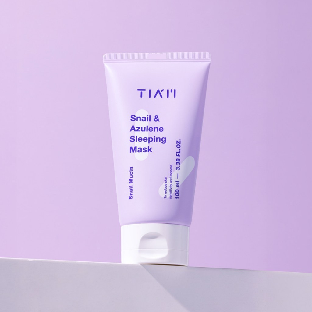 TIAM Snail & Azulene Sleeping Mask 100ml
