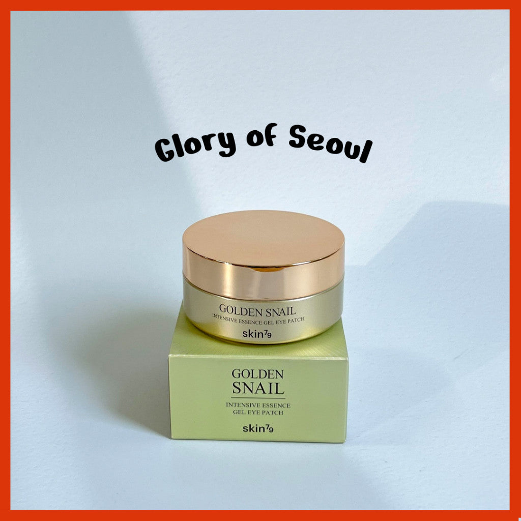 SKIN79 Golden Snail Intensive Essence Gel Eye Patch (60pcs) 83g/2.93 Oz | Concentrated Moisture Booster Skin Care Line Korean Skincare - Made In Korea