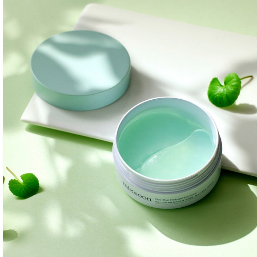 mixsoon Hydrogel Eye Patch 30 pairs (3 Types) │ Bean / Collagen / Cica-Hyal