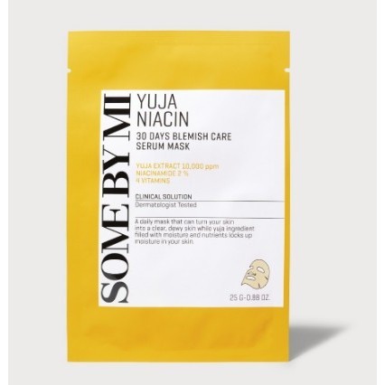 SOME BY MI Galactomyces Glutathione Glow Serum Mask Sheet/ Retinol Intensive Reactivating Mask 1ea