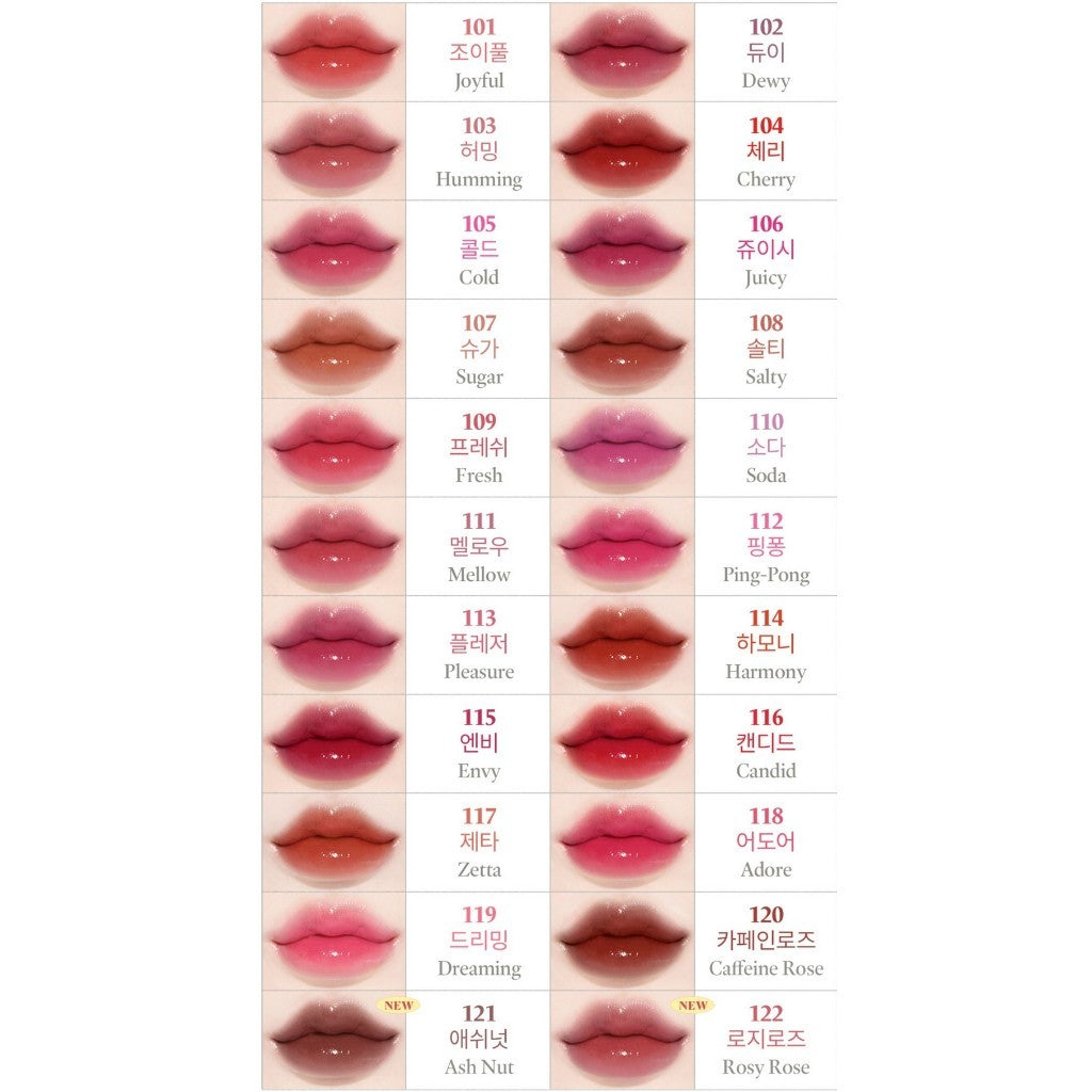 [LAKA] Fruity Glam Tint, Original (4.5g) / Mini (1.9g) | 30 colors