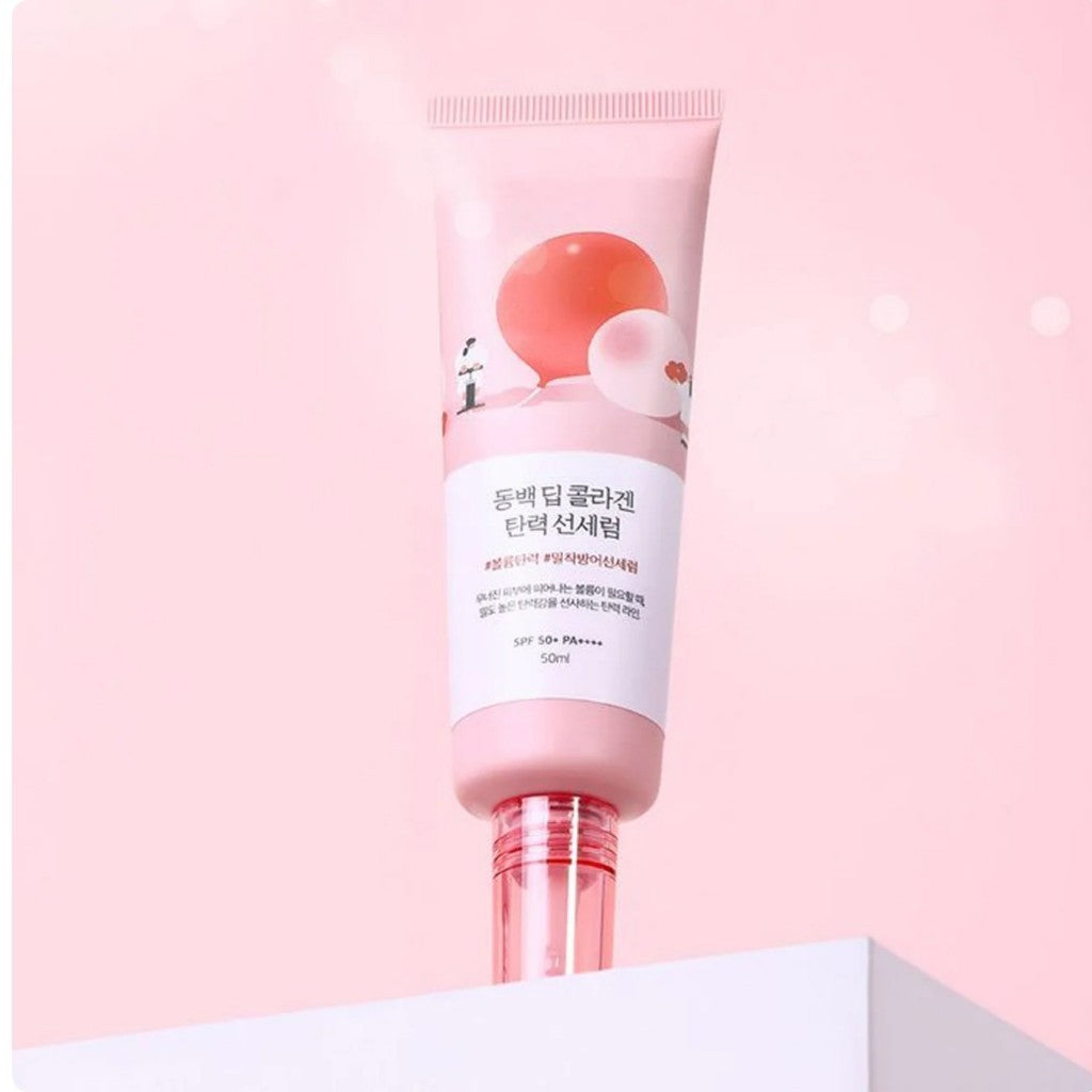 Round Lab Camellia Deep Collagen Firming Sun Serum SPF50+ PA++++ 50ml
