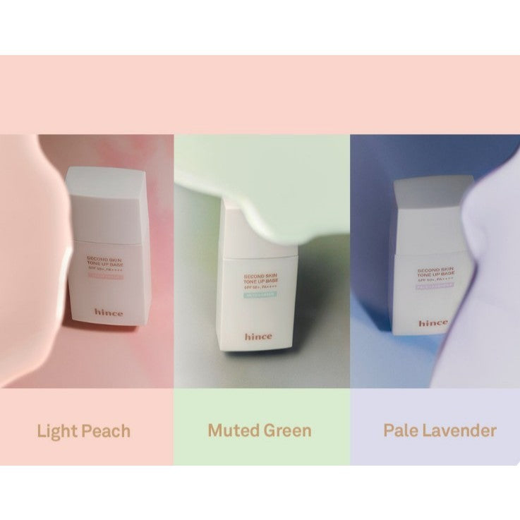 hince Second Skin Hydrating Primer 40ml / Tone Up Base 35ml