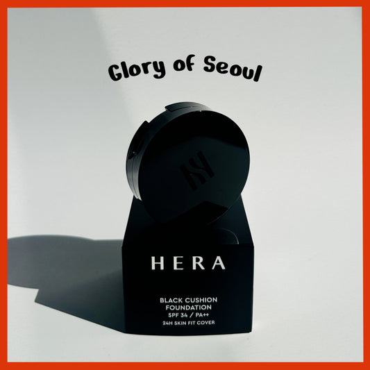 HERA Black Cushion with Refill 15g SPF34 PA++