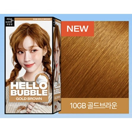 [Renovado] Tinte para cabello Mise en Scene New Hello Bubble
