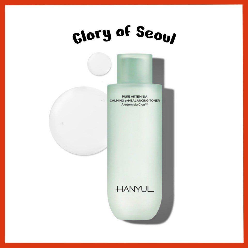 [HANYUL] Pure Artemisia Calming pH-Balancing Toner 150mL /Artemisia Watery Calming Fluid 125mL