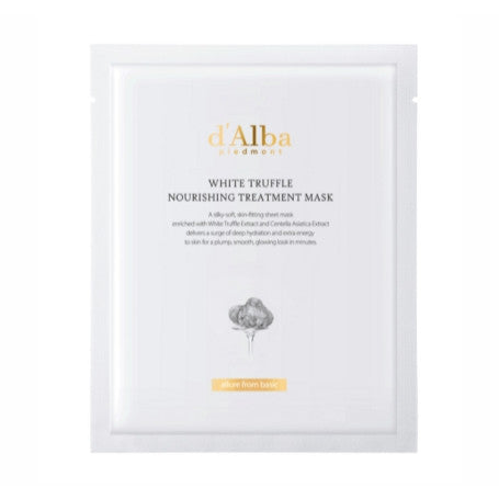 d'Alba White Truffle Nourishing Treatment/ Intensive Liftension Mask Sheet 1 Sheet (2 Types)