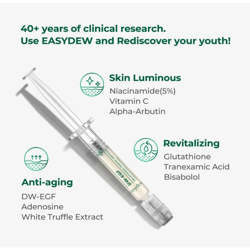 Easydew DW-EGF Melatoning One-Day Ampoule Serum 1mL