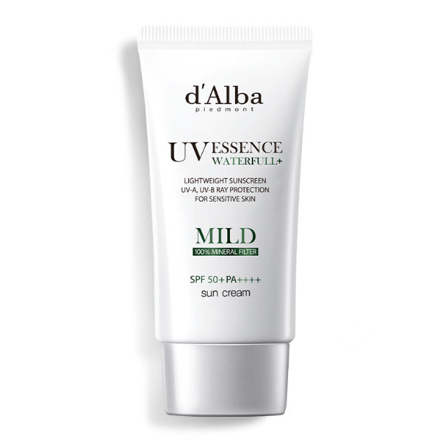 d'Alba Waterfull Sun Cream 50ml 4 Types │ Essence / Mild / Tone-Up / Tone-Up (Purple)