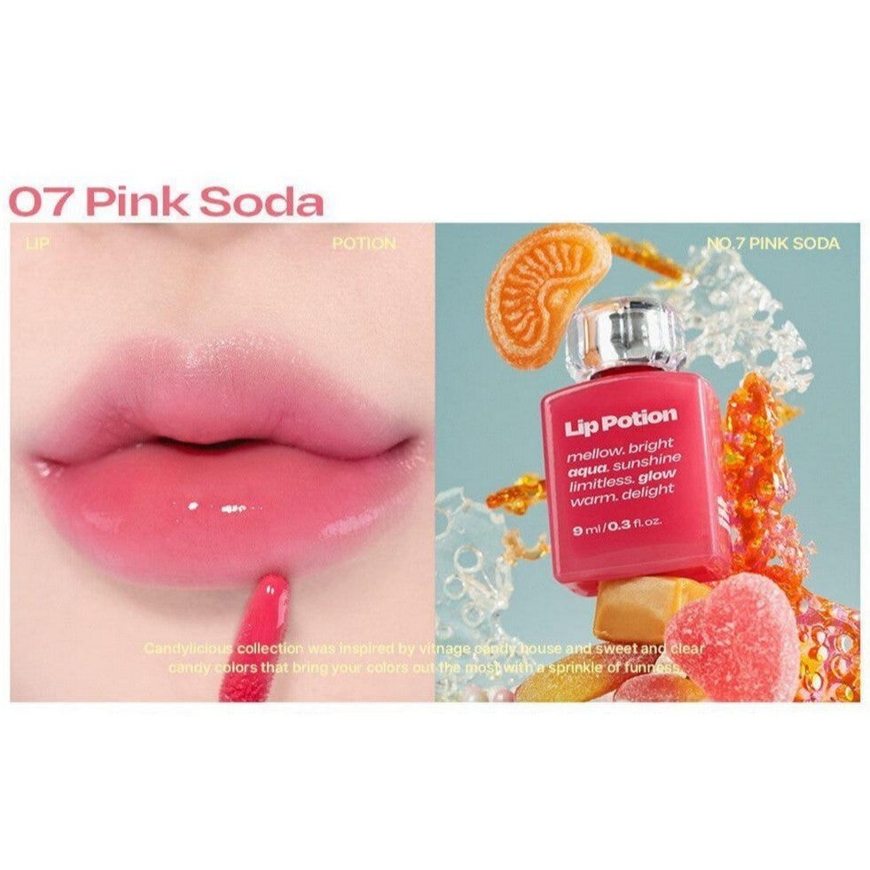[Alternativestereo] Lip Potion Aqua Glow, 9mL | 6 colors + (New) 3 colors