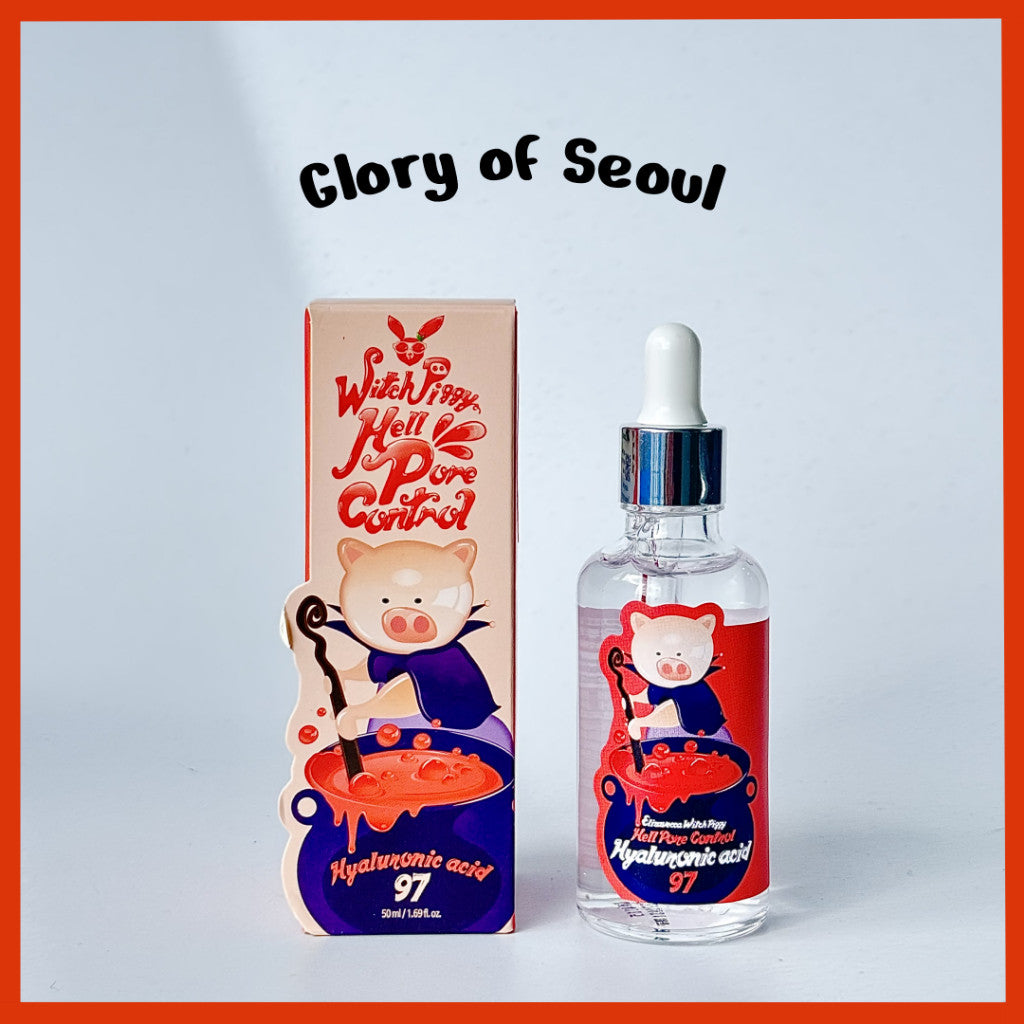 Elizavecca Witch Piggy Hell Pore Control Serum formulated with 97% Hyaluronic Acid 50ml