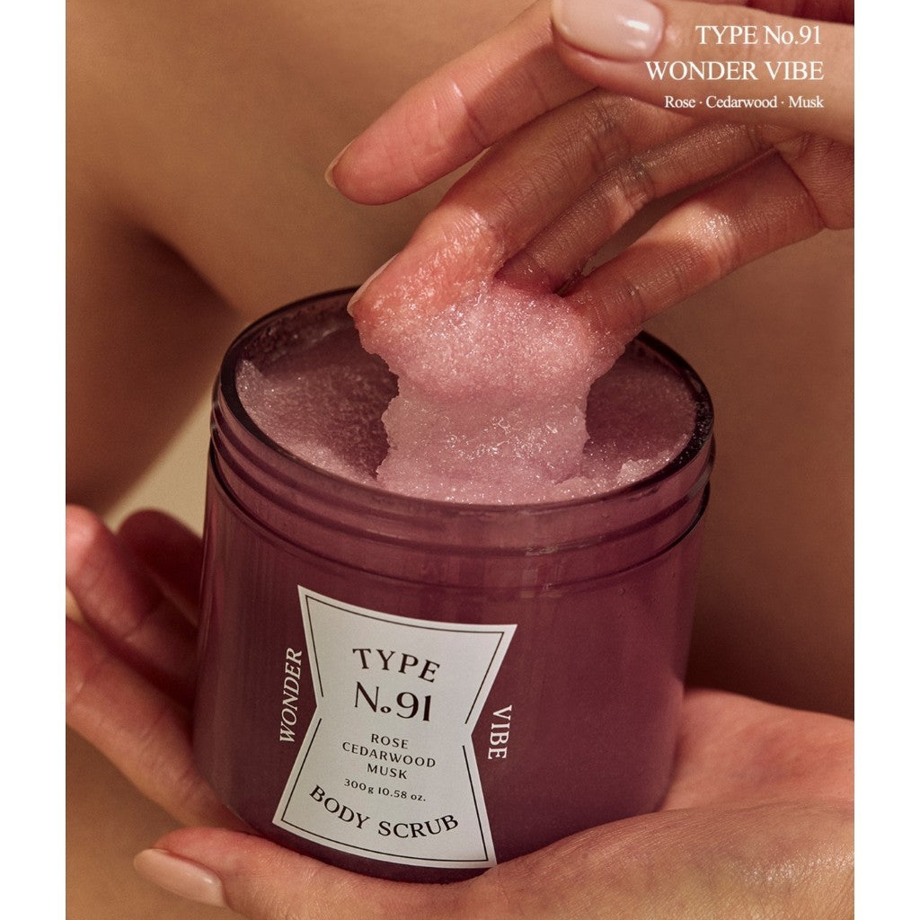 [Type NO.] Body Scrub, 2Type (No.60 Slow Down / No.91 Wonder Vibe) 300g