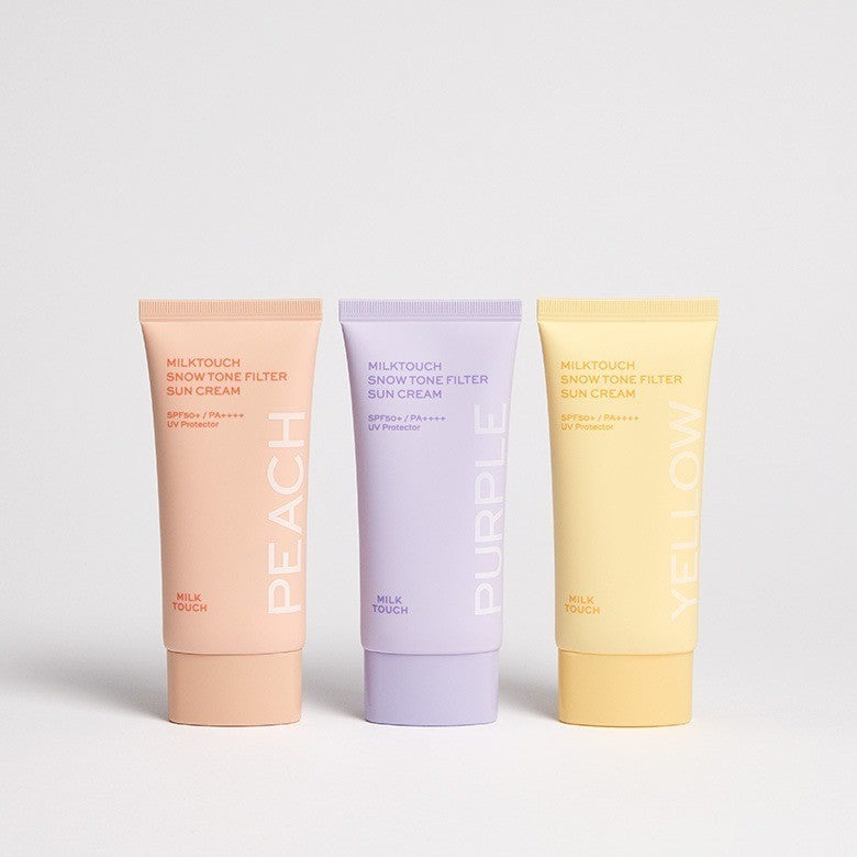 MILKTOUCH Snow Tone Filter Sunscreen SPF50 PA++++ 50ml / 3 colors