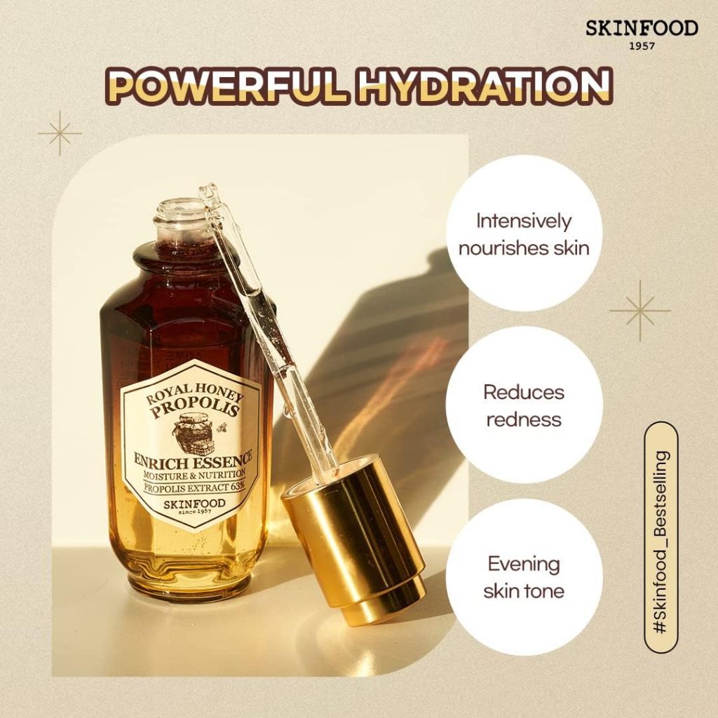 SKINFOOD Royal Honey Propolis Enrich Essence 50ml Product/Refill [NO BOX]
