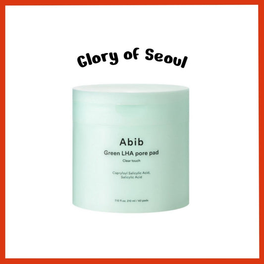 Abib Green LHA Pore Pad Clear Touch 60pads 210ml