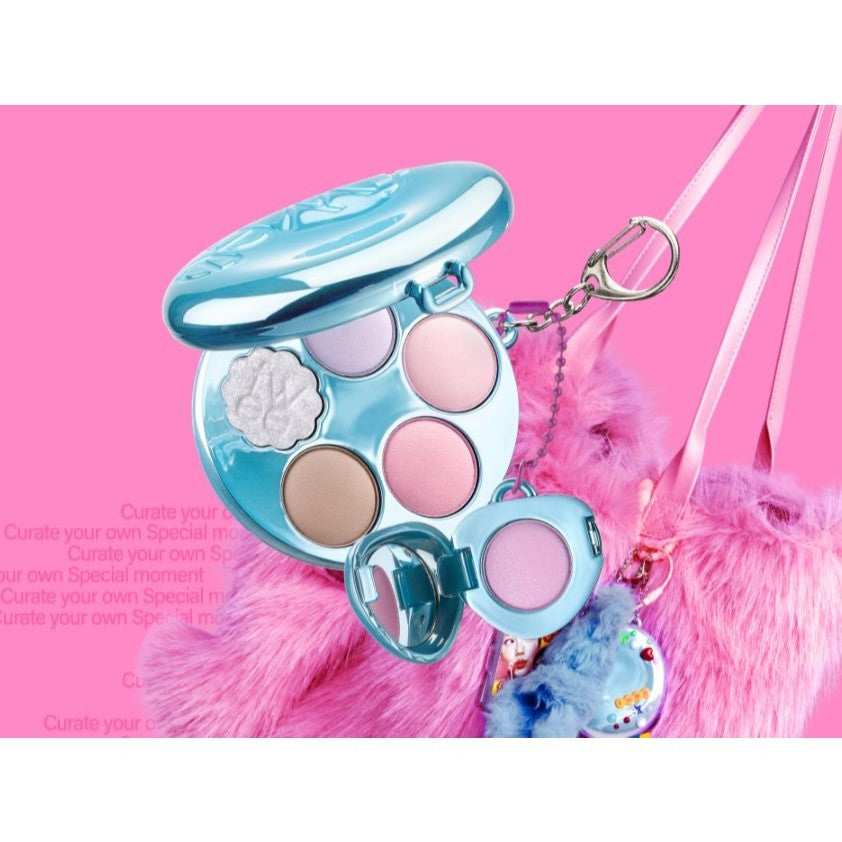 [NEW] FWEE Pocket Eye Palette 5 colors , keyring Options