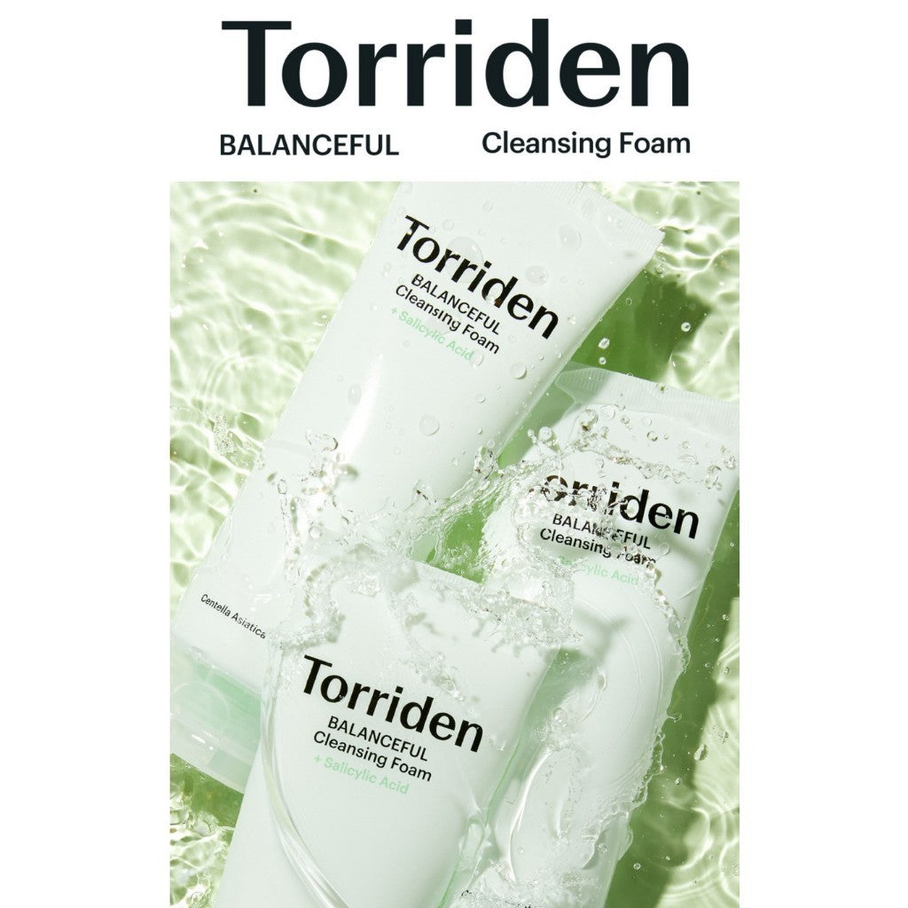 Torriden DIVE-IN Cleansing Foam / Balanceful Cleansing Foam 150ml (2 Types)