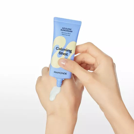 MAMONDE Calming Shot Azulene Sun Cream SPF50+PA++++ 35ml