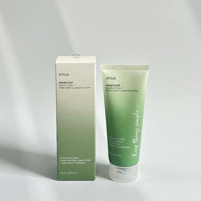 ANUA Heartleaf Quercetinol Pore Deep Cleansing Foam 25ml / 150ml