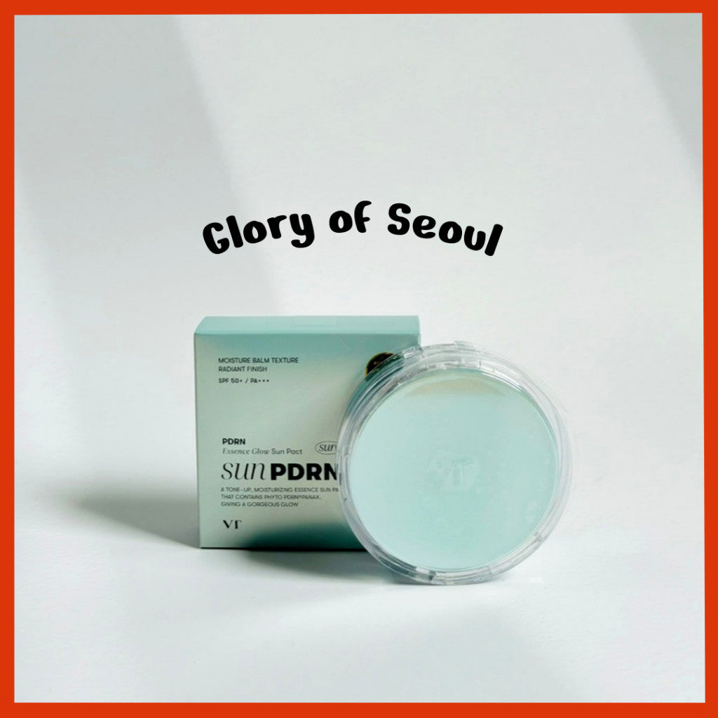 VT PDRN Essence Glow Sun Pact, 10g SPF50+ PA+++