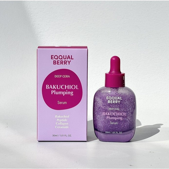 EQQUALBERRY Bakuchiol Plumping / Vitamin Illuminating Serum 30ml